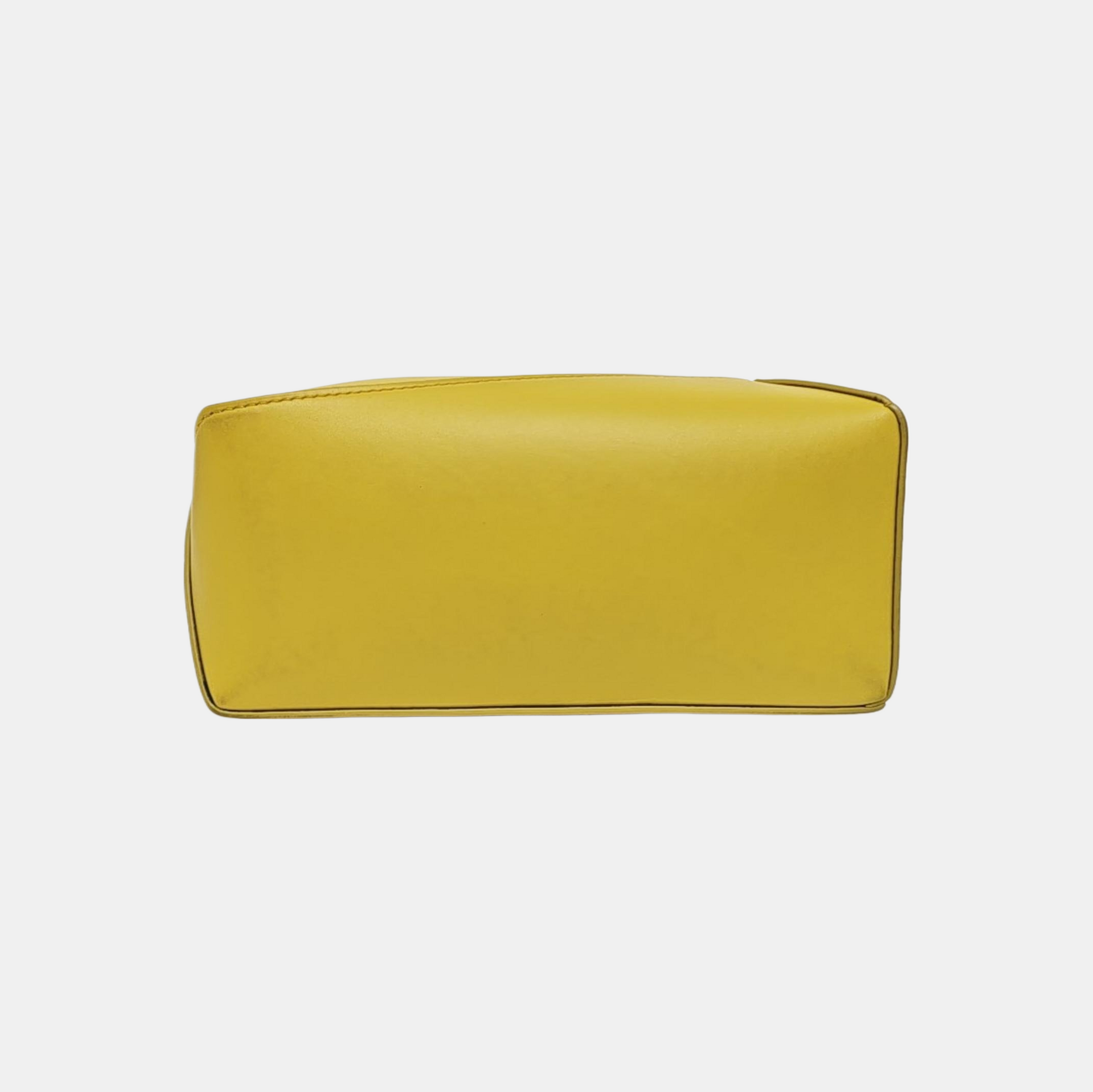 Puzzle Small Calfskin Yellow