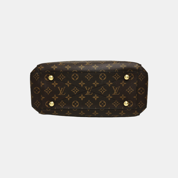 MONTAIGNE Monogram Coated Canvas Brown