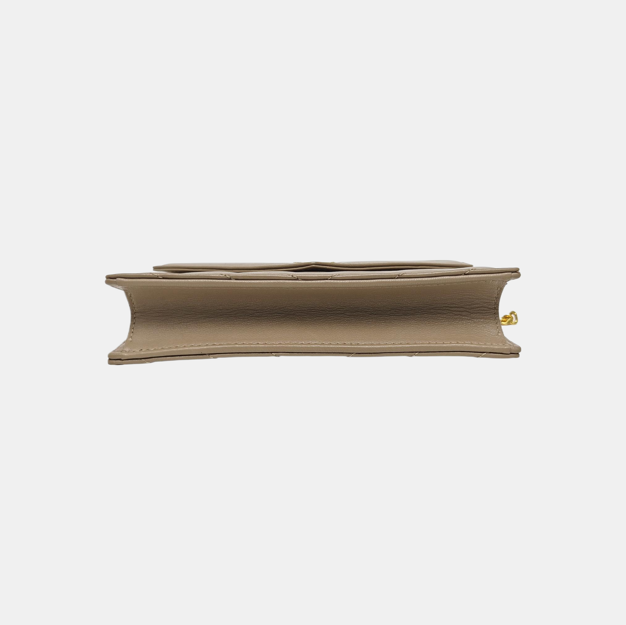 MONOGRAM WOC Chevron Calfskin Beige
