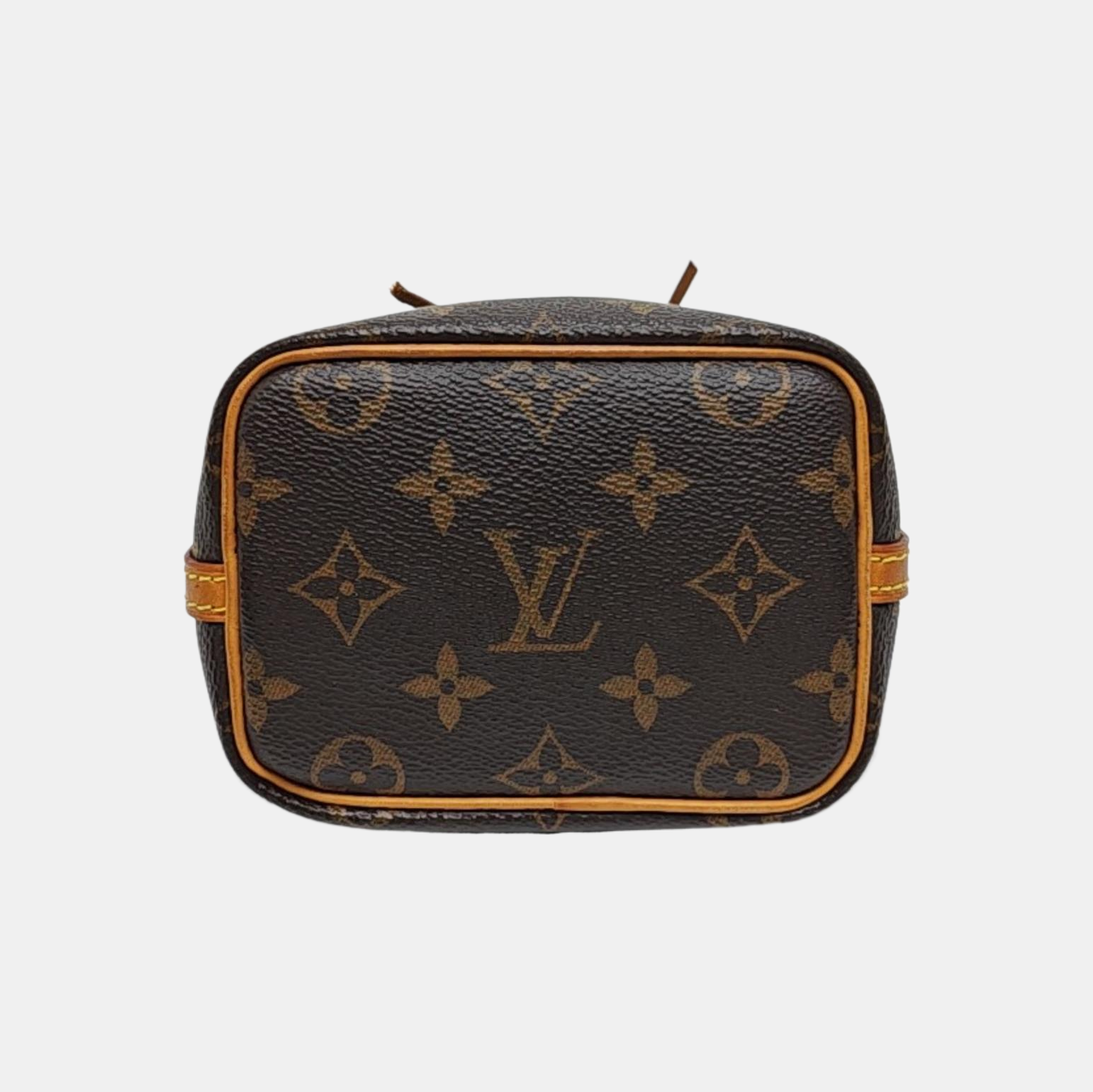 NÉONOÉ Nano Monogram Coated Canvas Brown