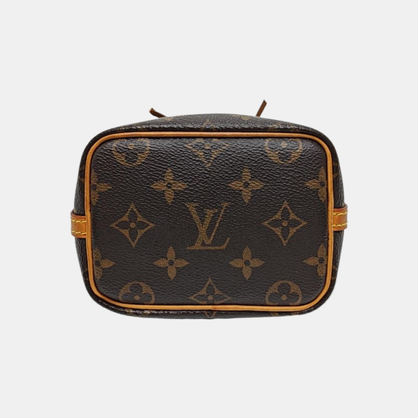 NÉONOÉ Nano Monogram Coated Canvas Brown