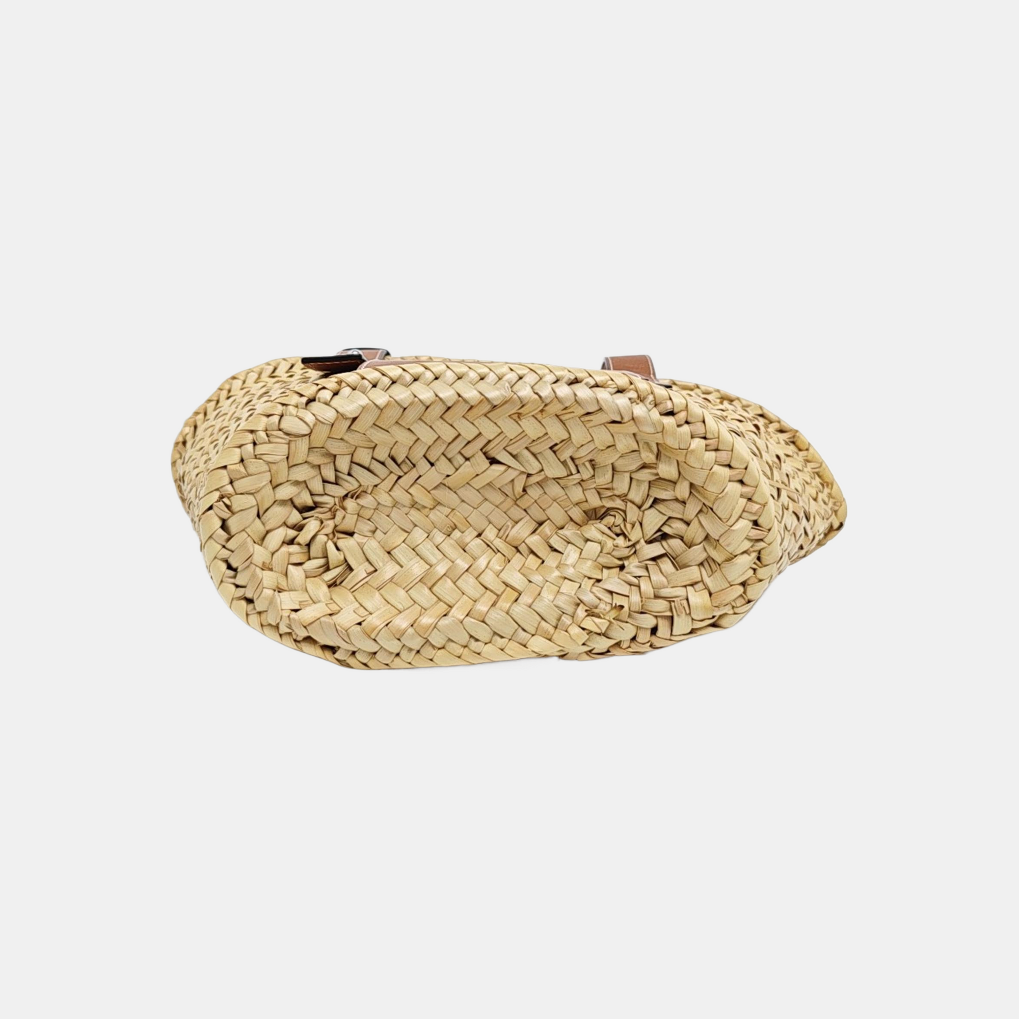 Basket Small Straw Beige