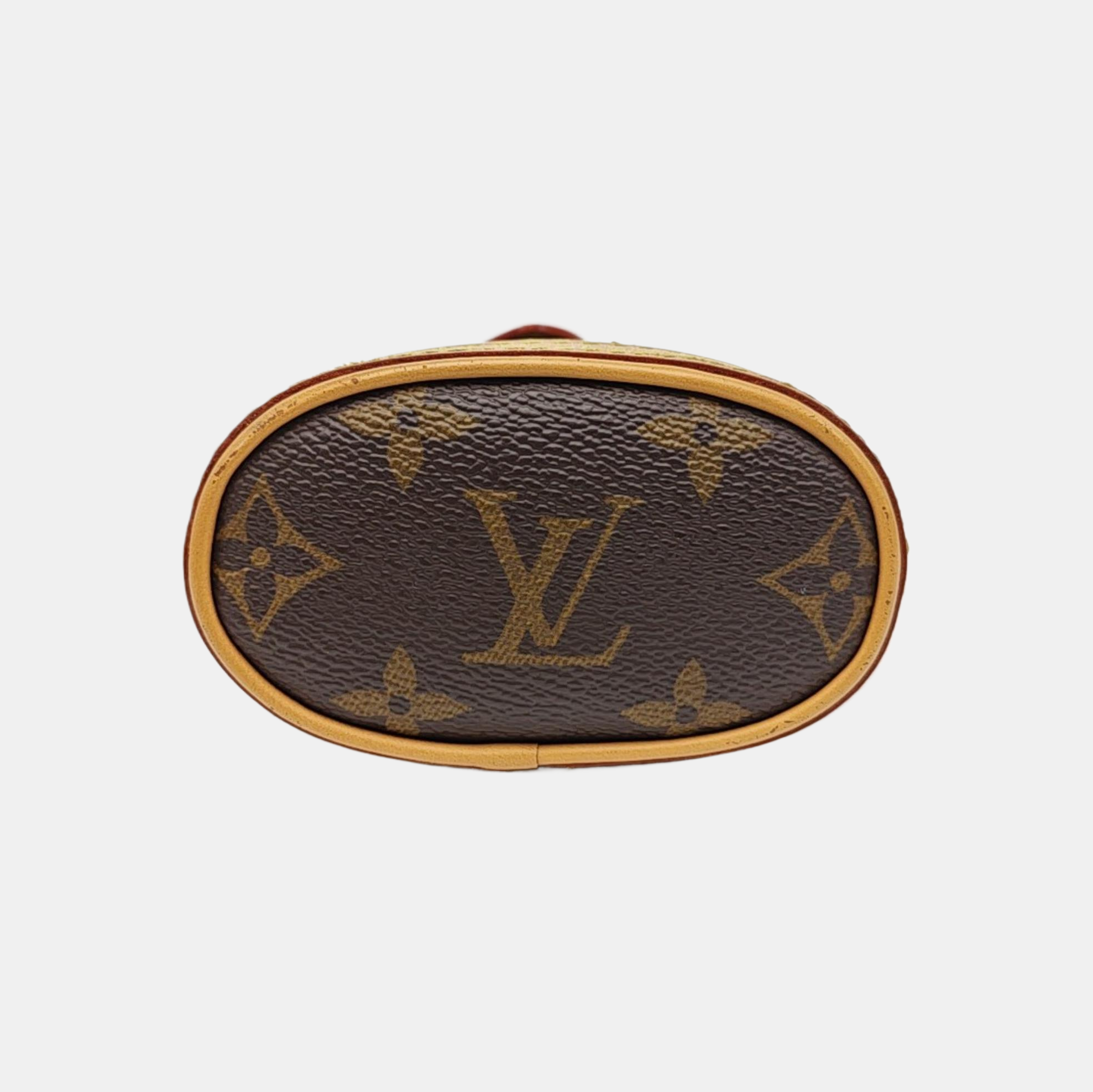 FOLD ME Monogram Coated Canvas Brown