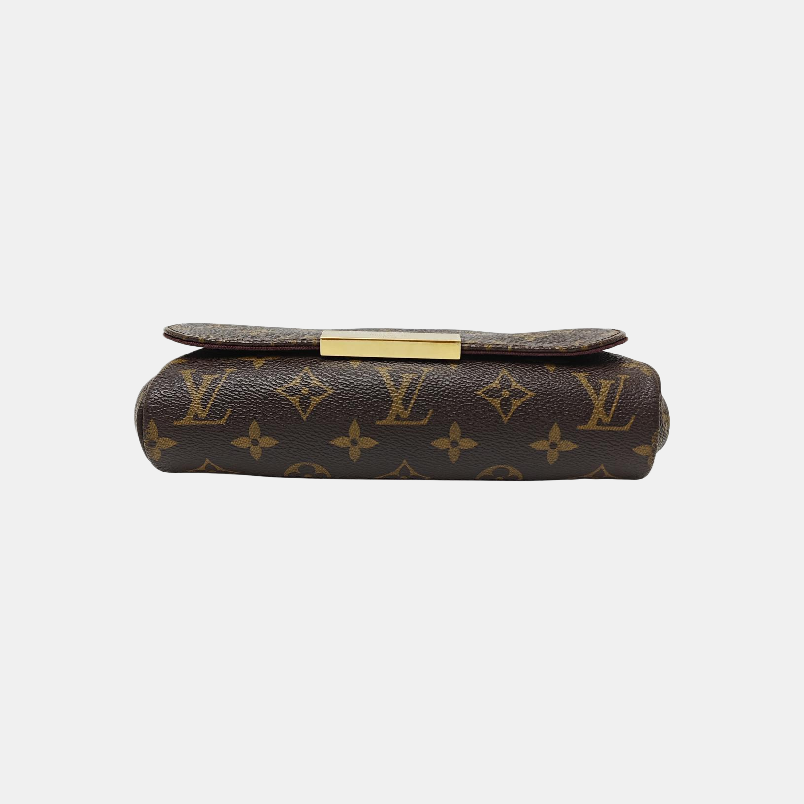 FAVORITE PM Monogram Coated Canvas Brown