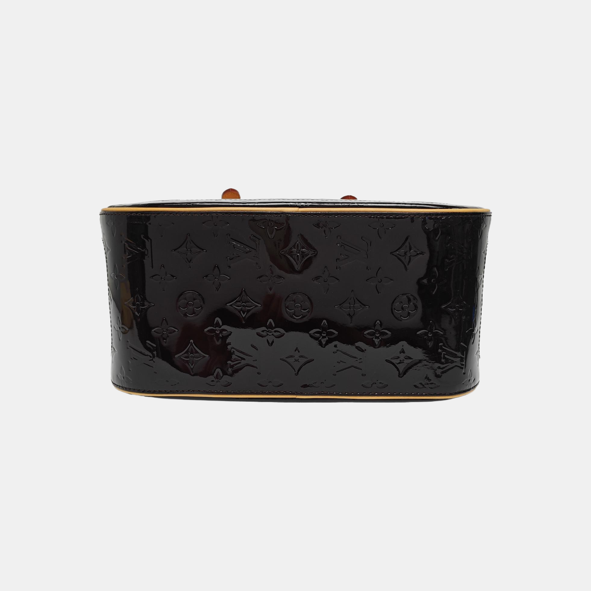 SUMMIT DRIVE Monogram Patent Leather Red