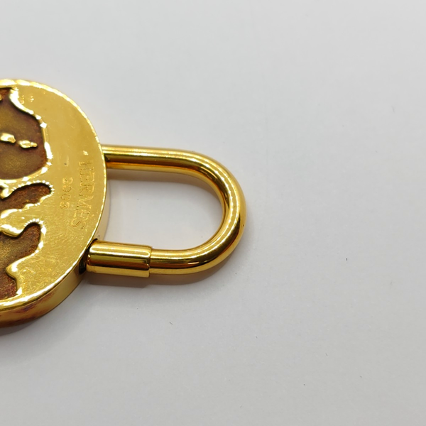 Gold Metal Bag Charm