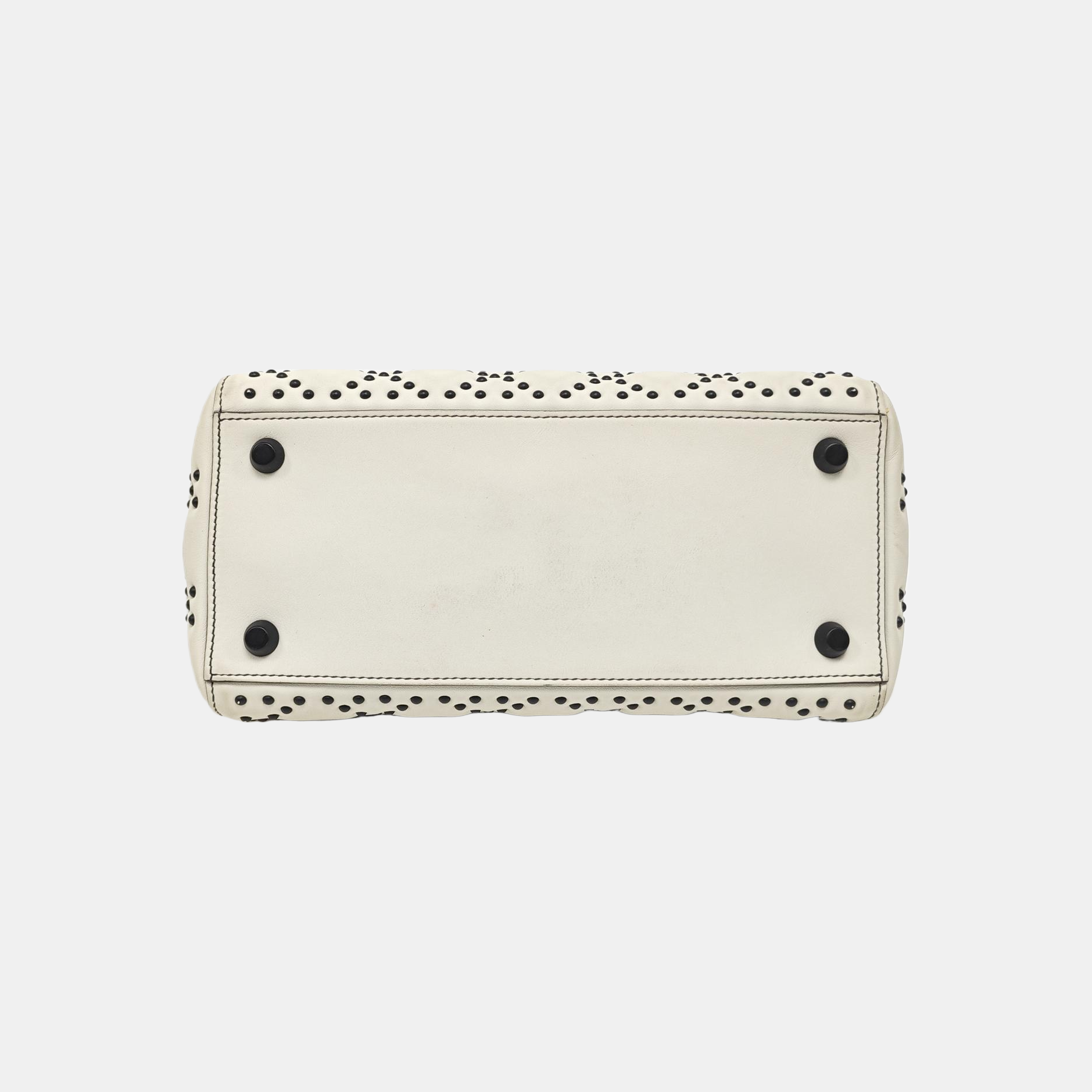 Lambskin Shoulder Bag White
