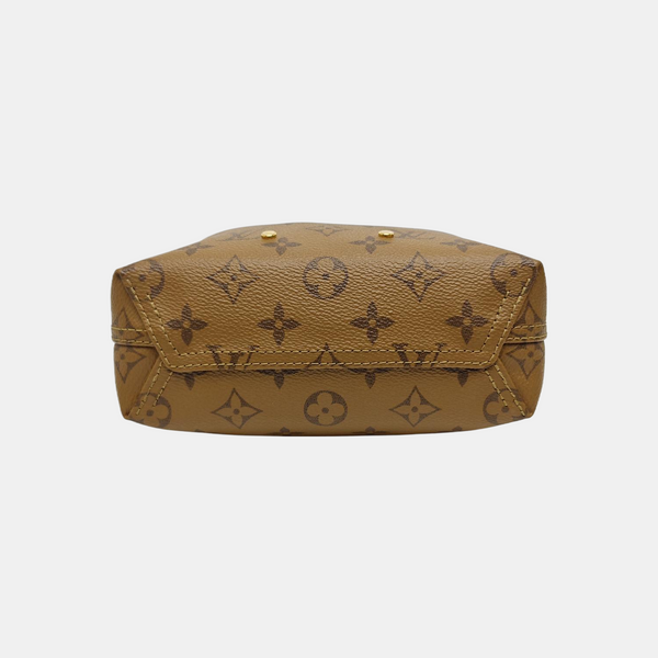 ATLANTIS BB Monogram Coated Canvas Brown