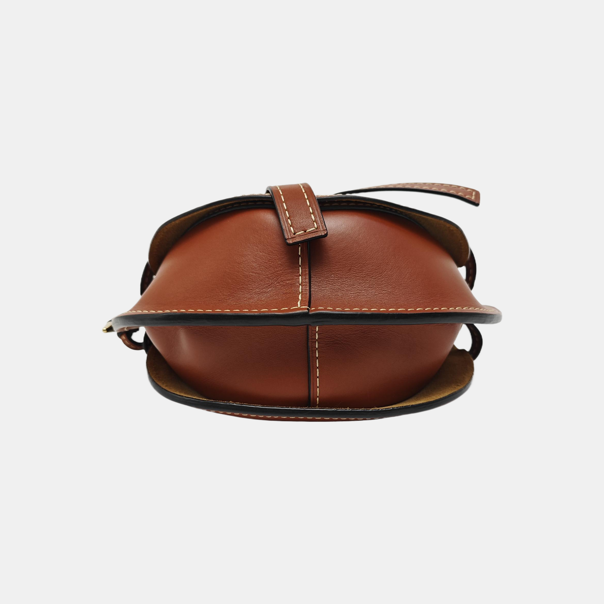 Gate Small Calfskin Brown