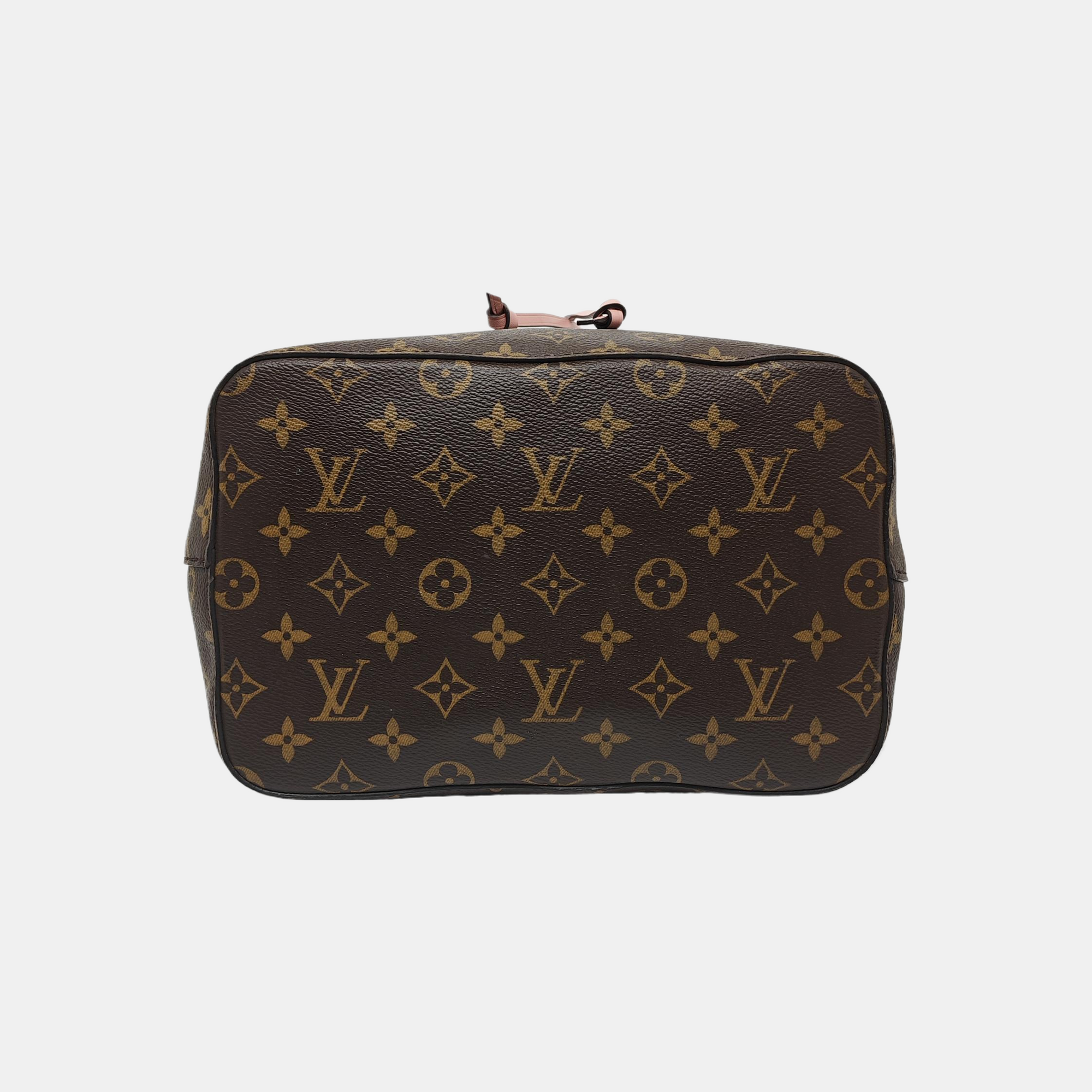 NÉONOÉ MM Monogram Coated Canvas Brown