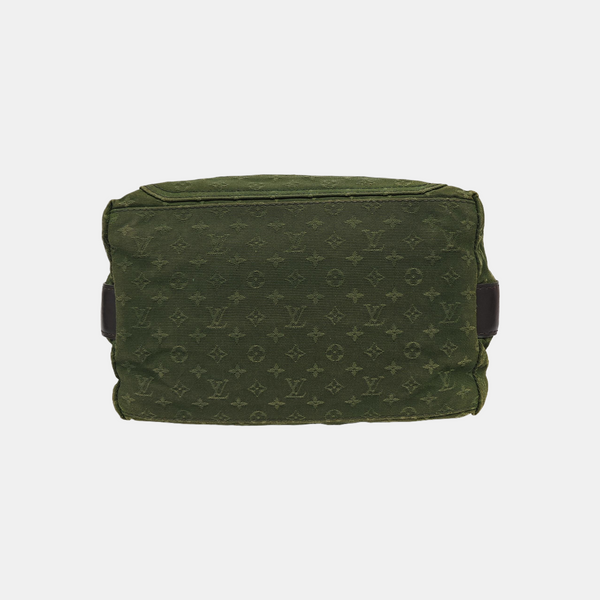 MARY KATE Mini Monogram Canvas Green