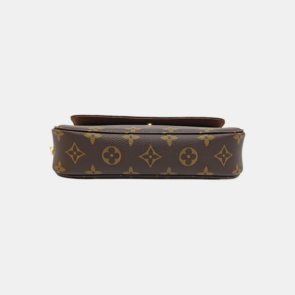 IVY Monogram Coated Canvas Brown