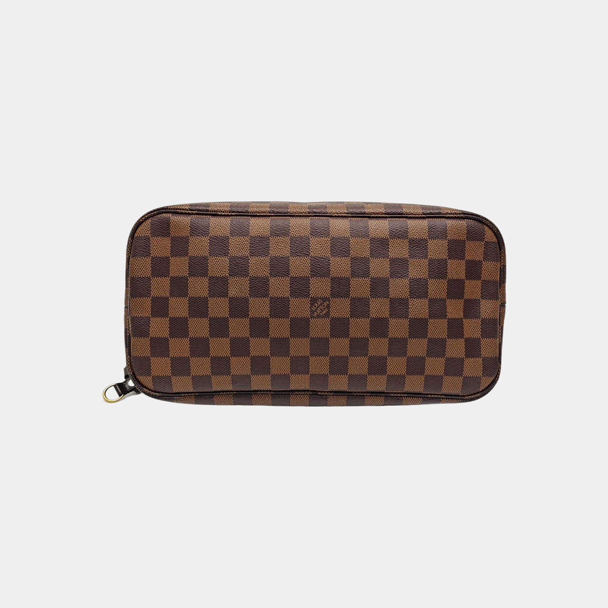 NEVERFULL MM Damier Ebene Coated Canvas Brown