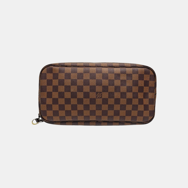 NEVERFULL MM Damier Ebene Coated Canvas Brown