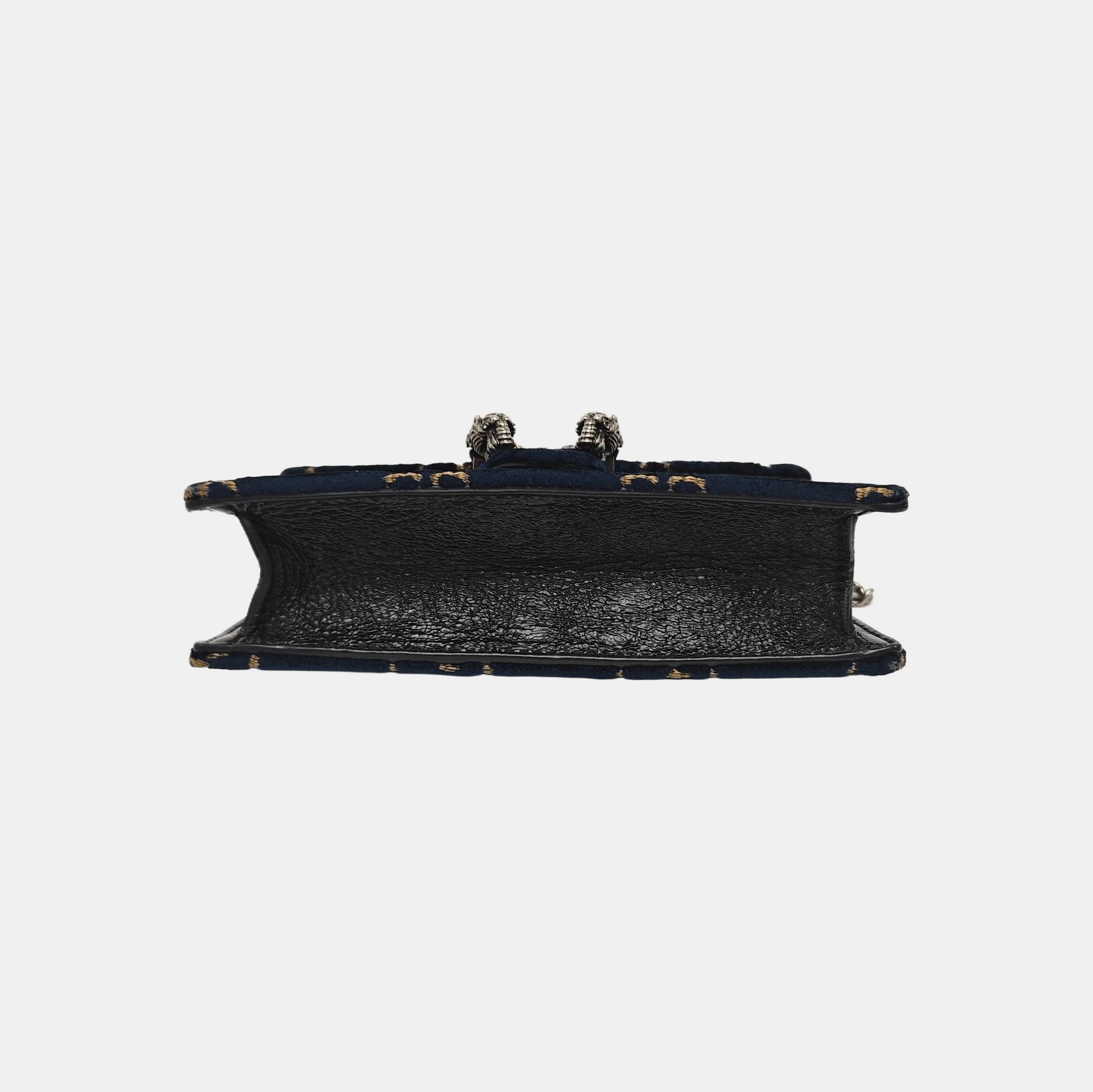 Dionysus Super Mini Monogram Velvet Blue
