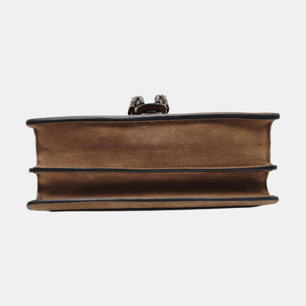 Authenticated pre-owned  Dionysus Medium Suede Brown - Shoulder Bag at Looply