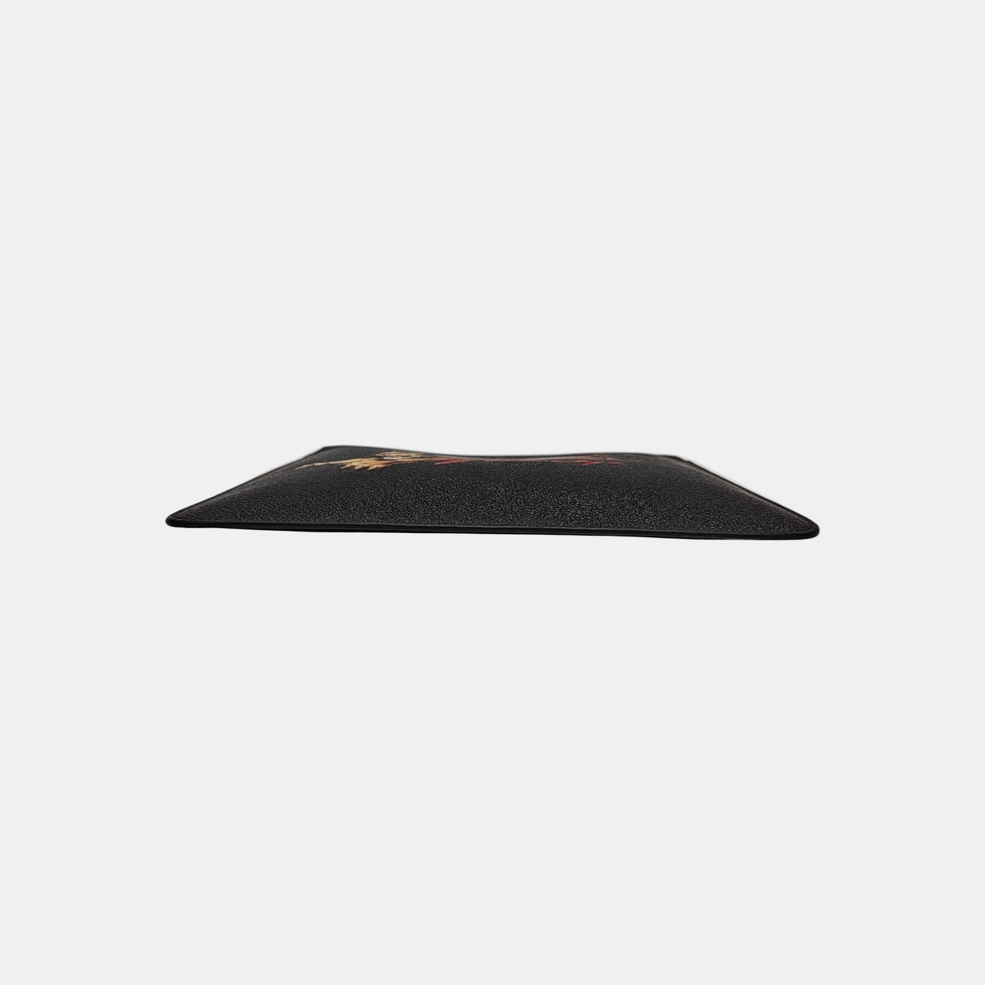 Calfskin Clutch Black