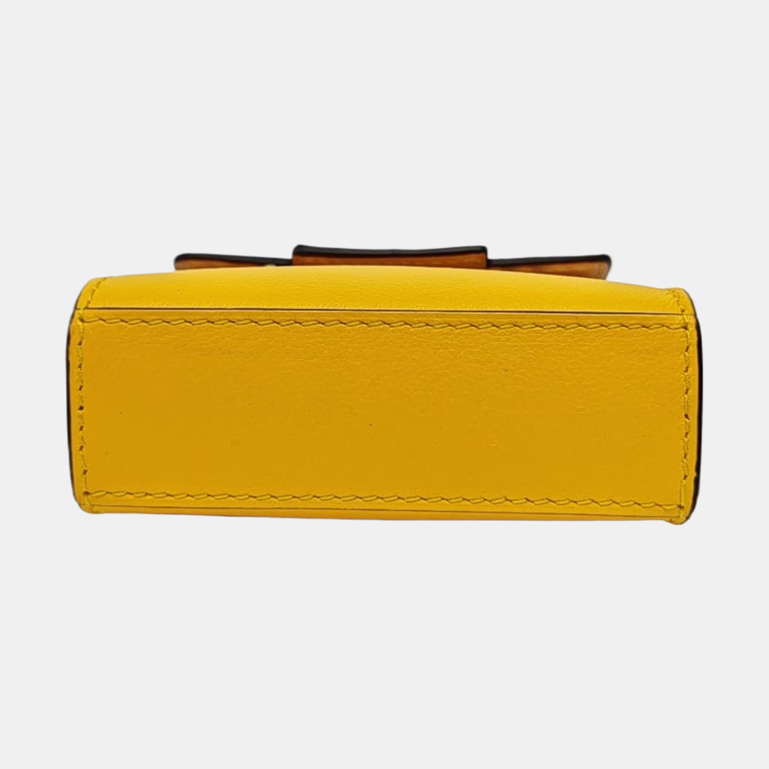 Tempête Leather Yellow Coin Purse
