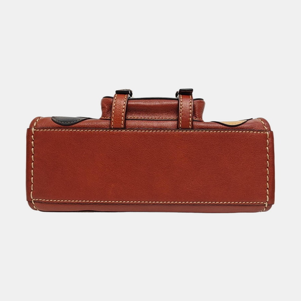 Edith Mini Quilted Calfskin Brown
