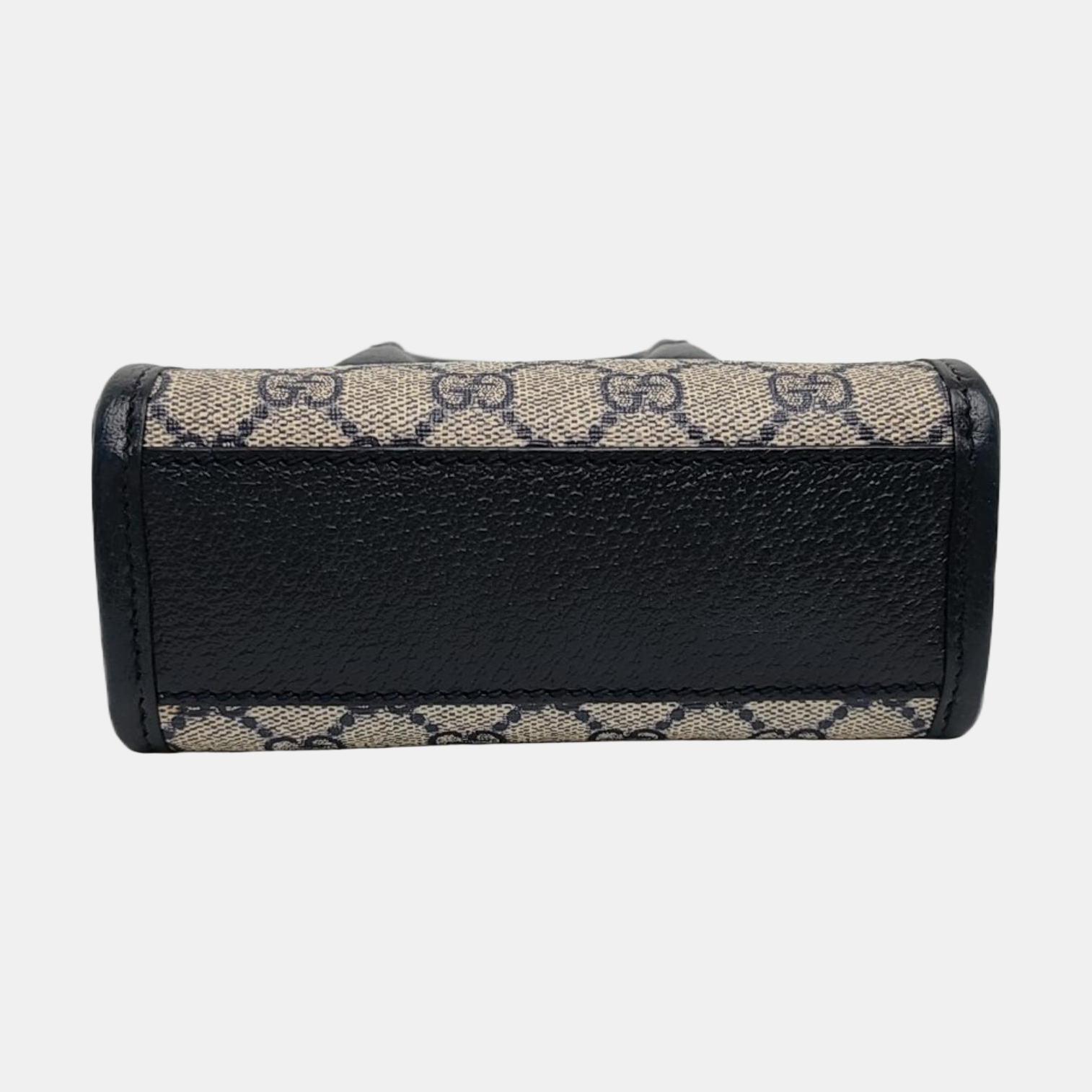 Retro Mini Monogram Coated Canvas Beige