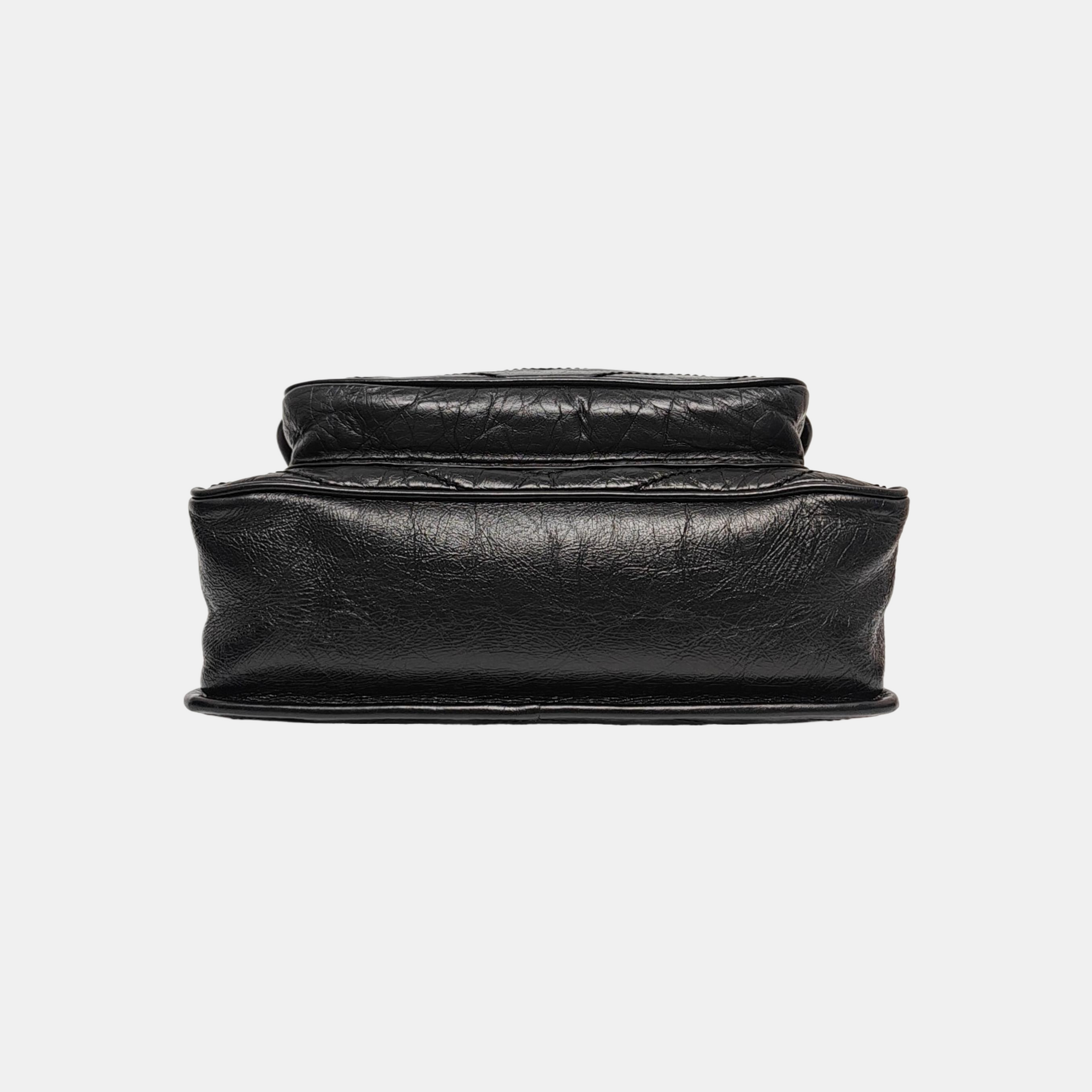 NIKI Medium Quilted Calfskin Black