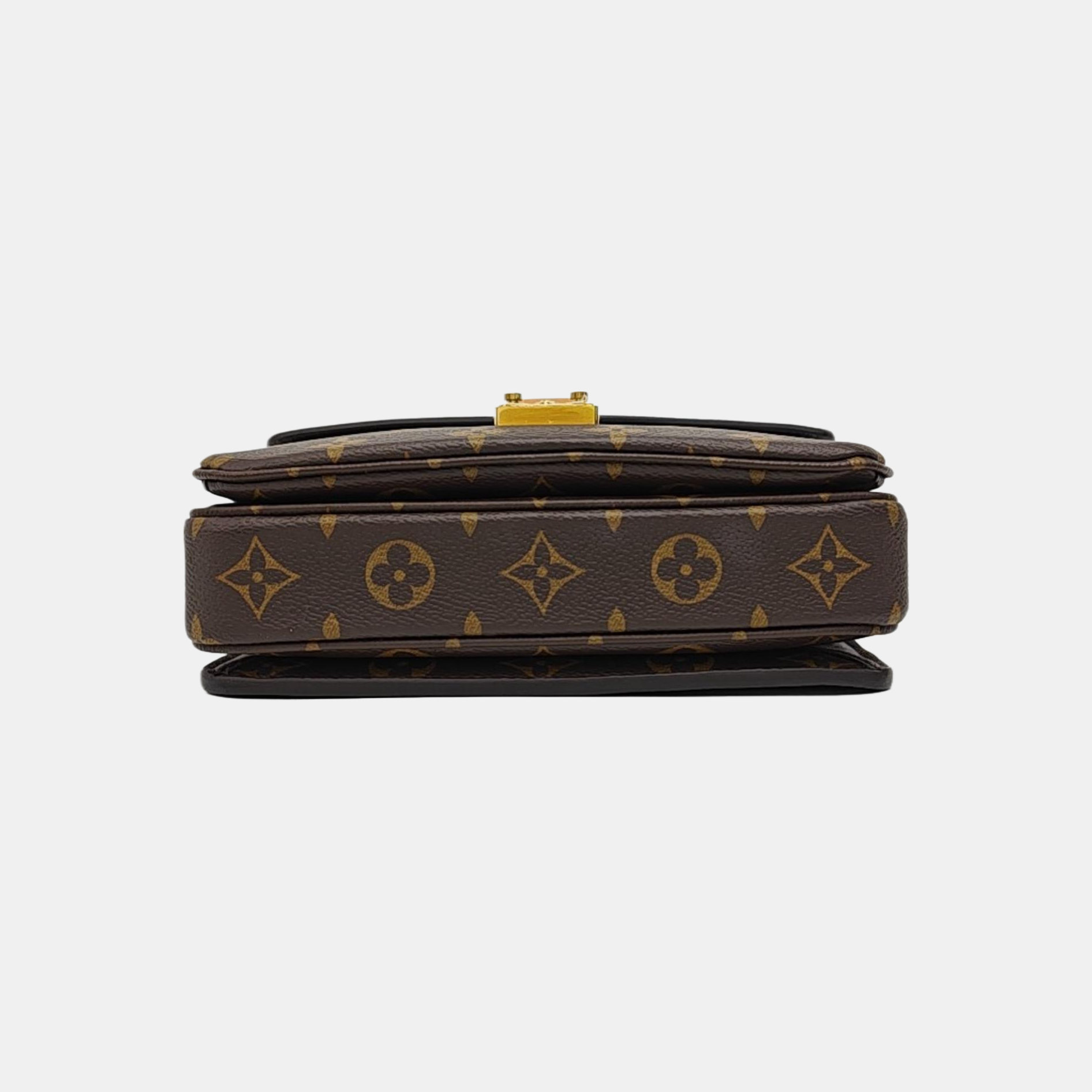 MÉTIS EAST WEST Monogram Coated Canvas Brown