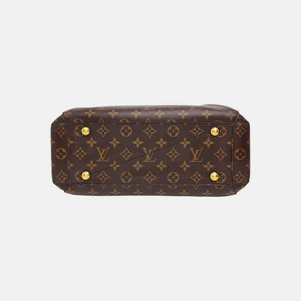 MONTAIGNE Monogram Coated Canvas Brown