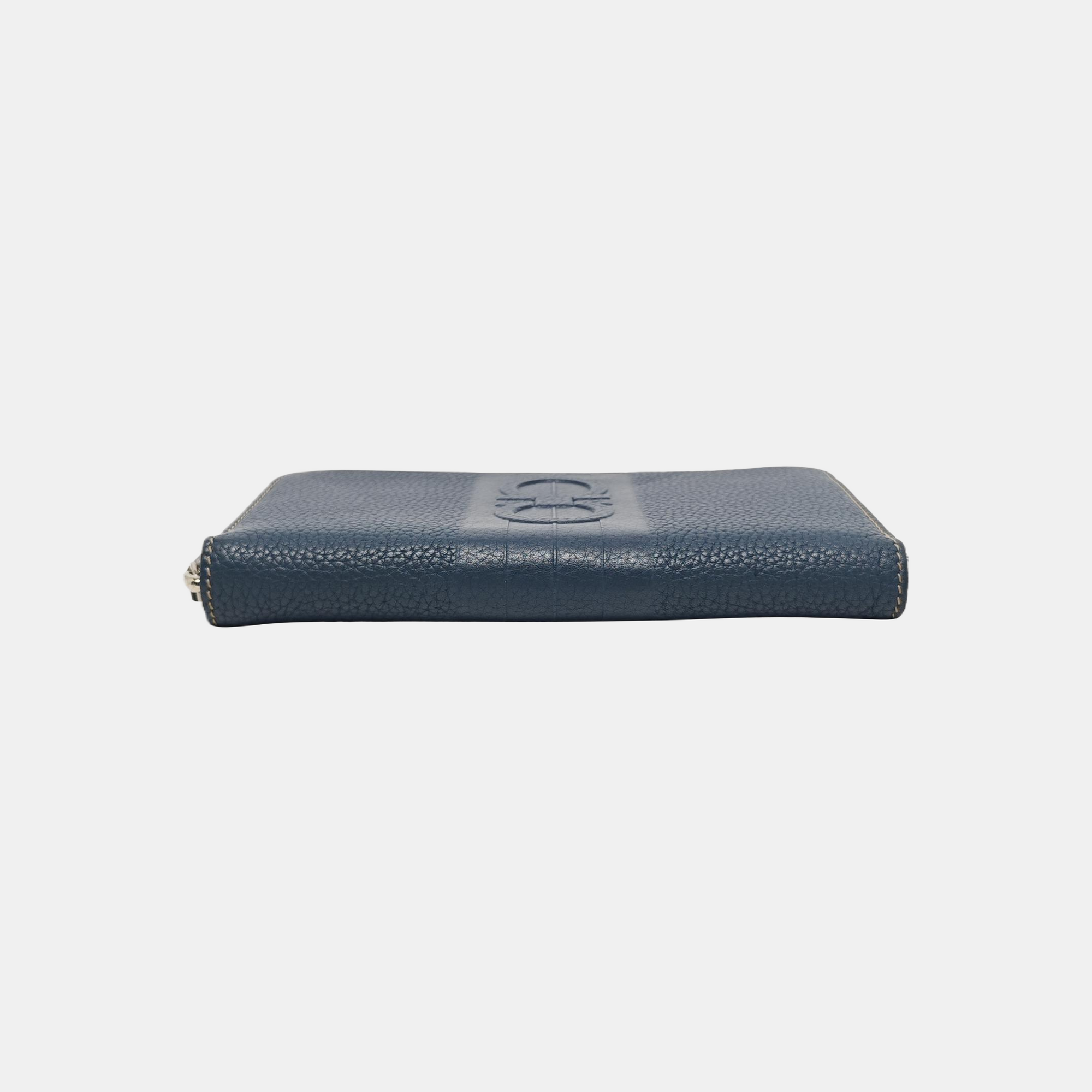 Calfskin Clutch Blue