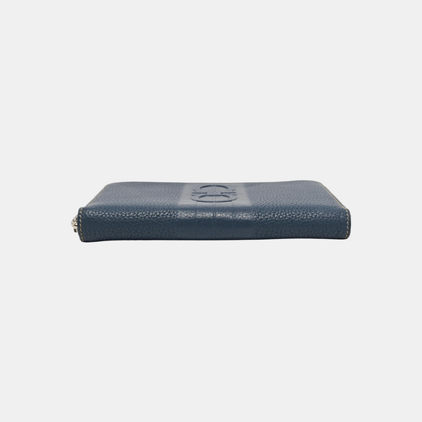 Calfskin Clutch Blue