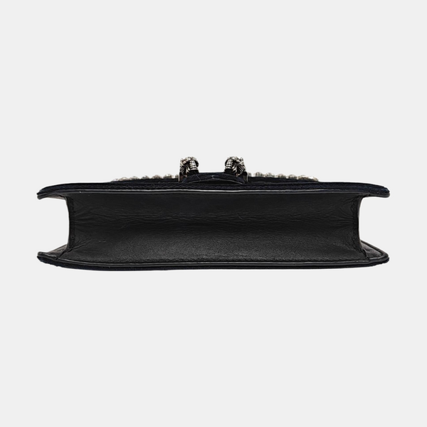Dionysus Super Mini Velvet Black