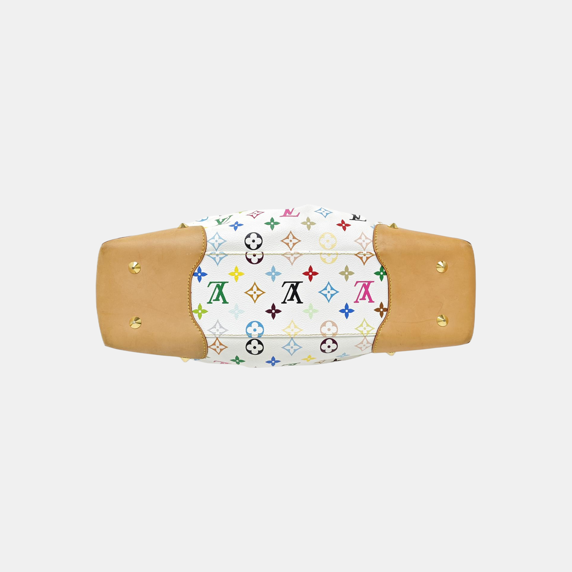 LV × TM JUDY Monogram Coated Canvas White