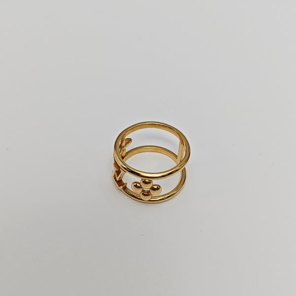 Metal Gold Ring EU 53