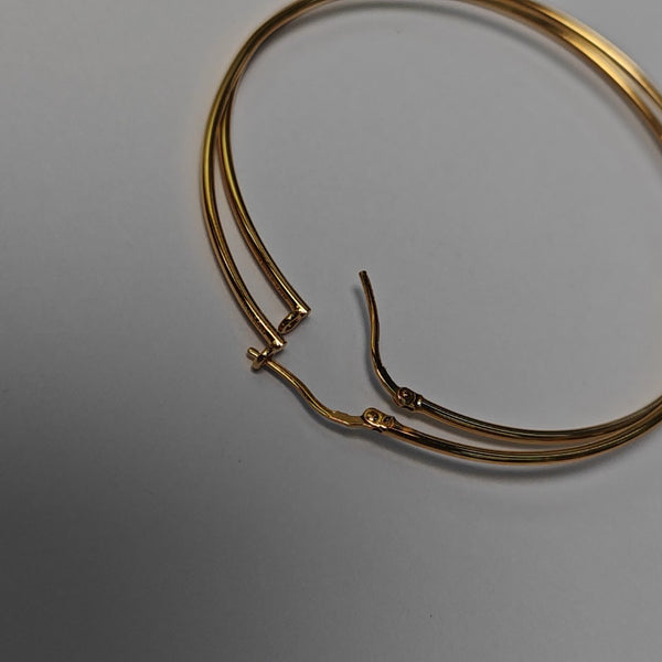 Metal Gold Earrings