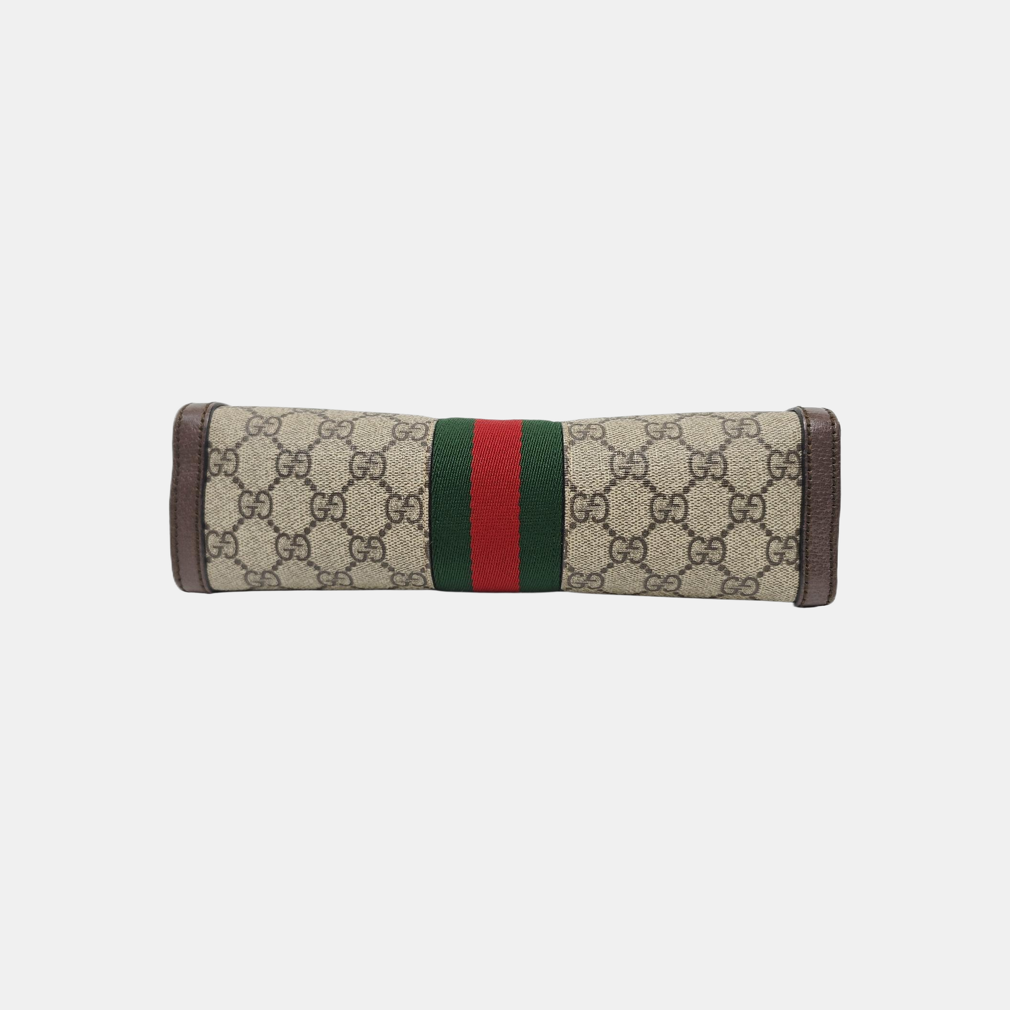 Ophidia Small Monogram Coated Canvas Beige