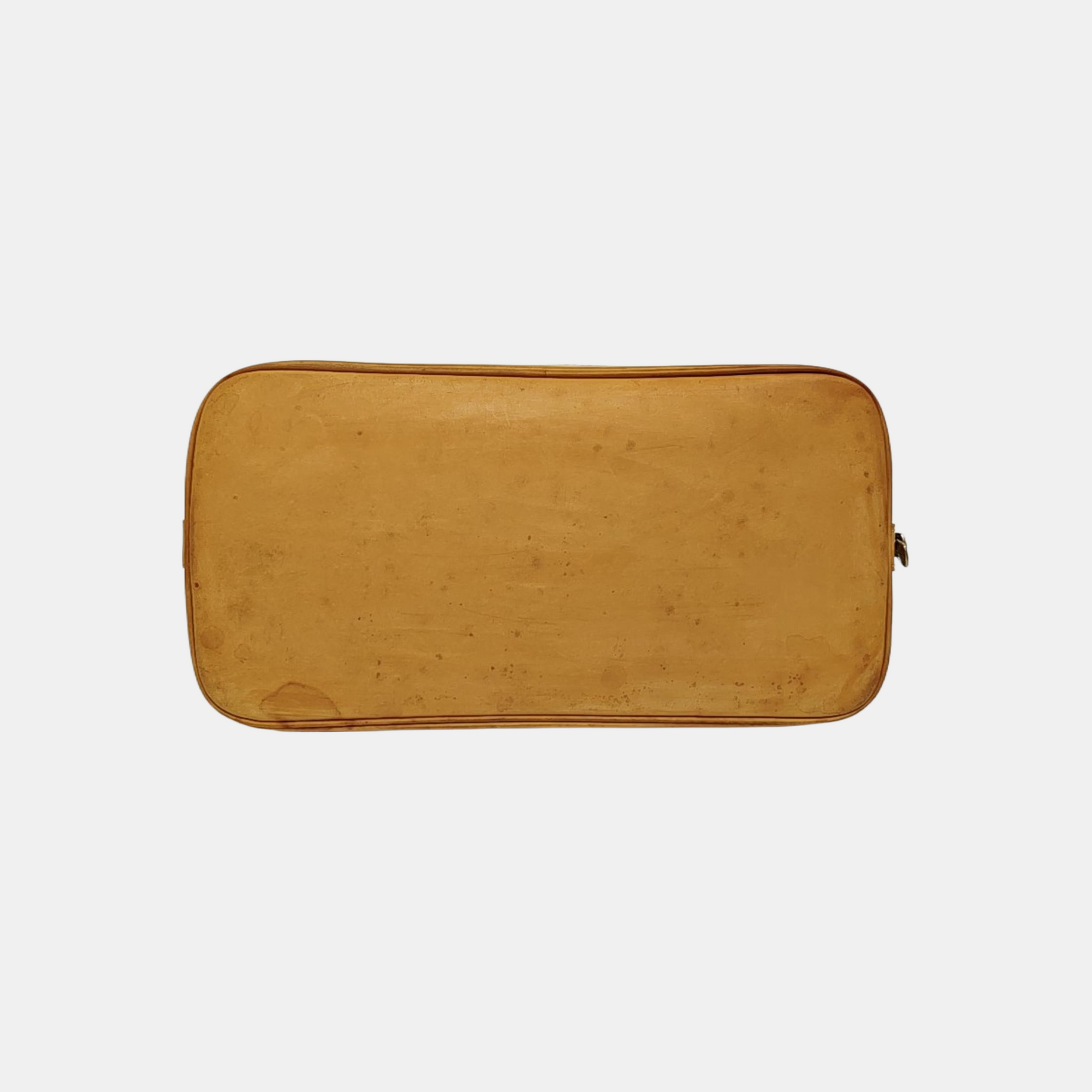 ALMA PM Monogram Coated Canvas Brown