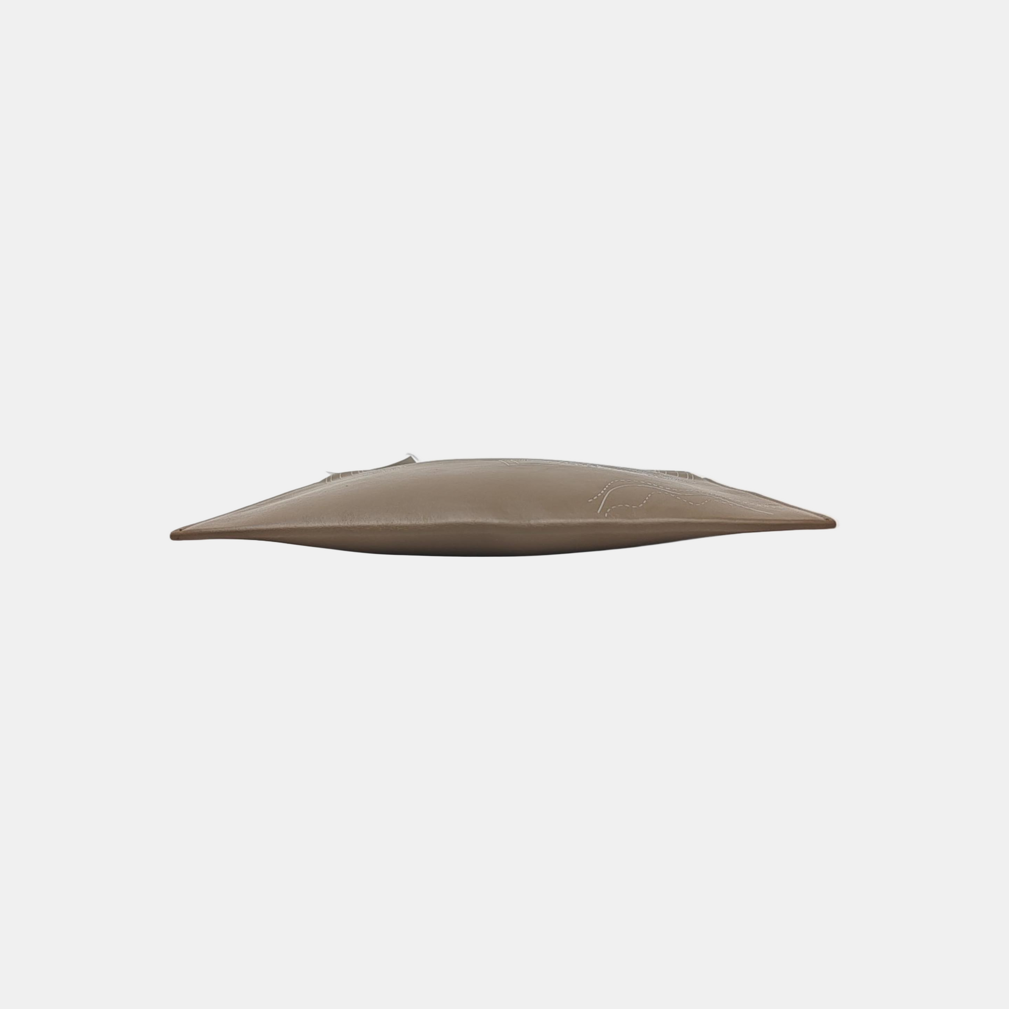 Calfskin Clutch Gray