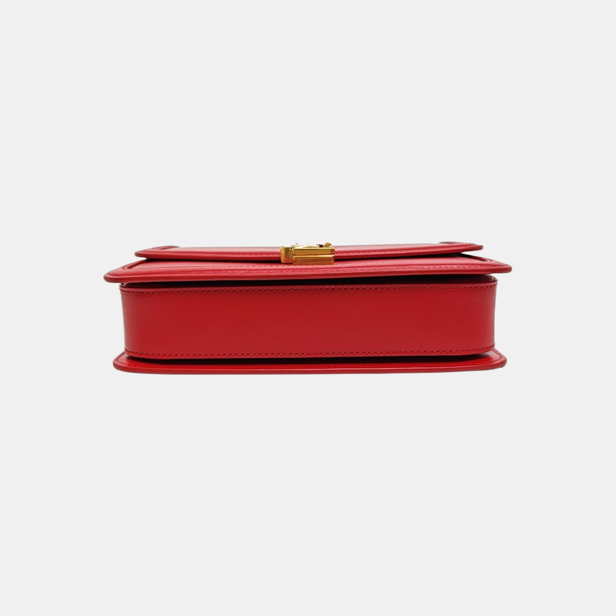SOLFERINO Medium Calfskin Red