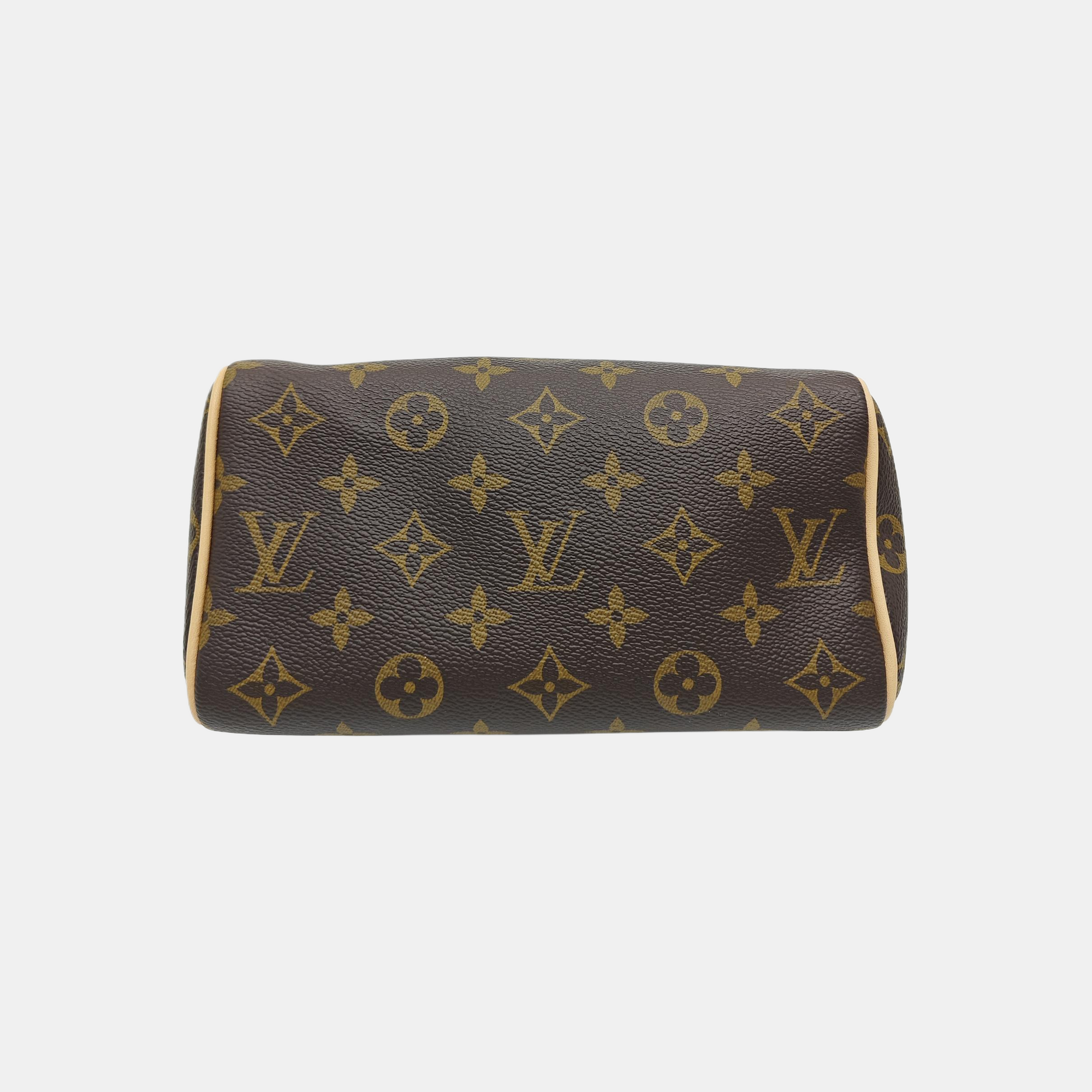 SPEEDY 20 Monogram Coated Canvas Brown