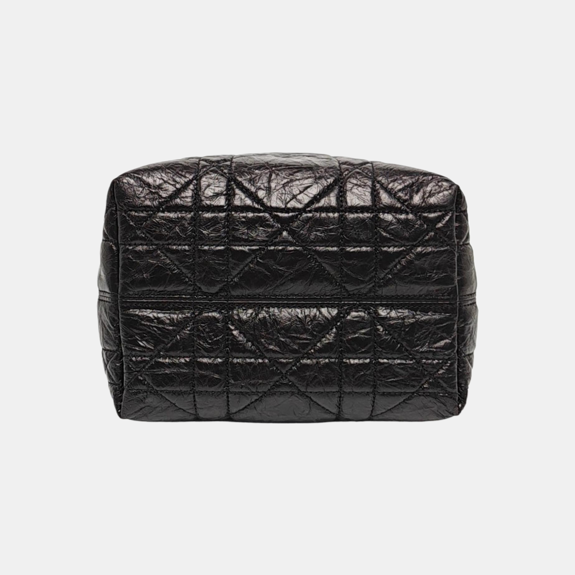 Toujours Small Cannage Calfskin Black