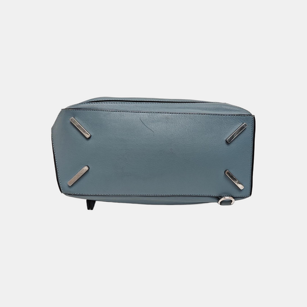 Puzzle Medium Calfskin Blue