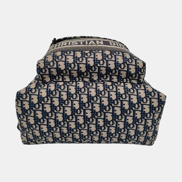 Diortravel Oblique Canvas Blue