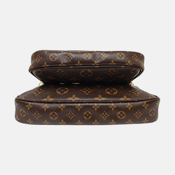 MULTI Monogram Coated Canvas Brown