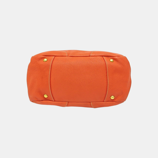 Calfskin Tote Bag Red