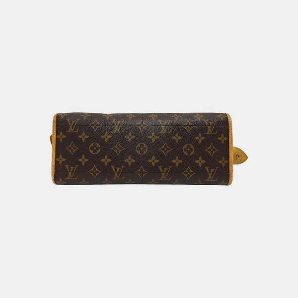 POPINCOURT Monogram Coated Canvas Brown