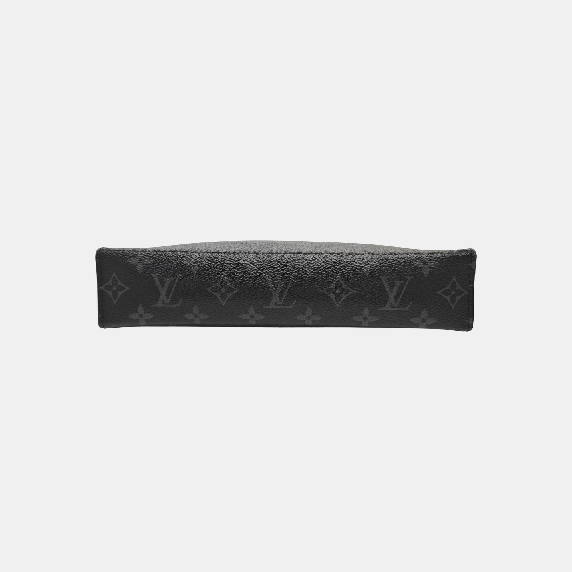 Pochette Voyag MM Monogram Coated Canvas Black