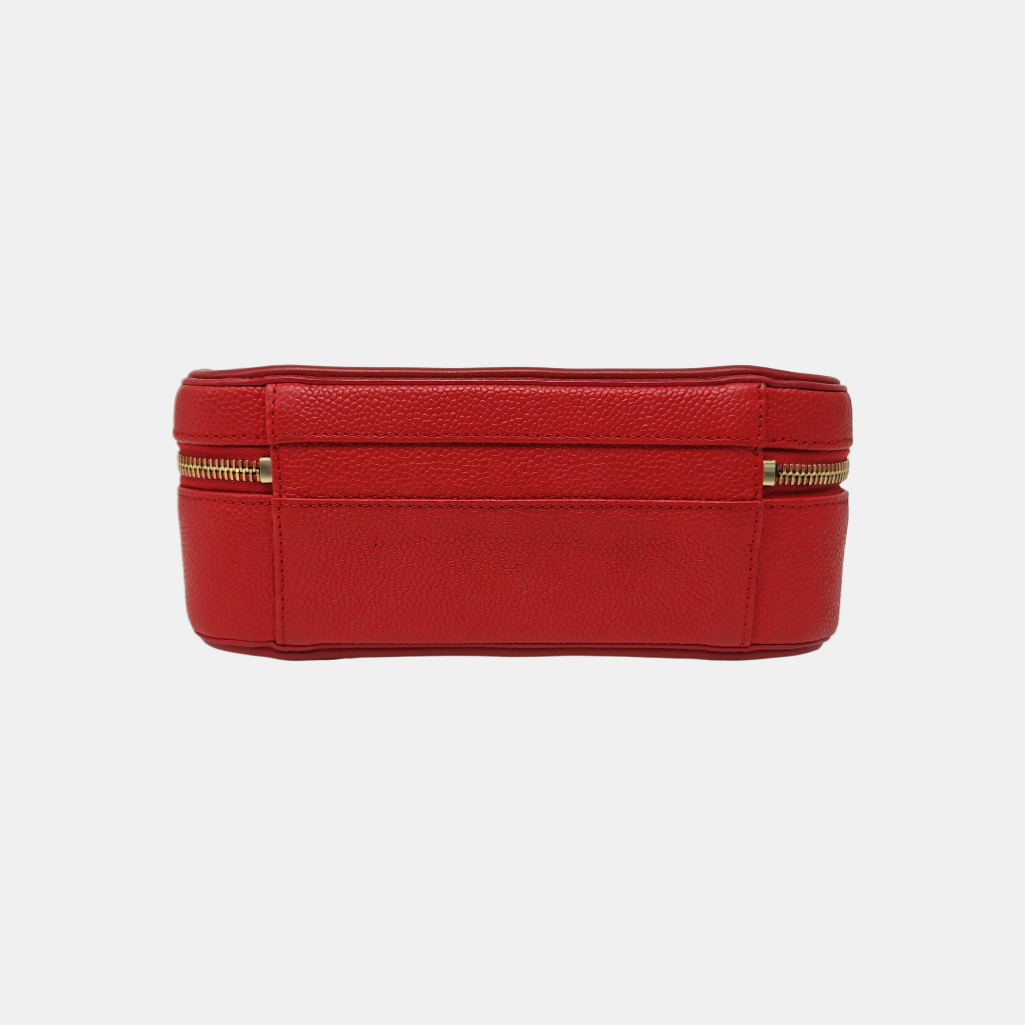 FILIGREE Medium Quilted Grained Calfskin Red
