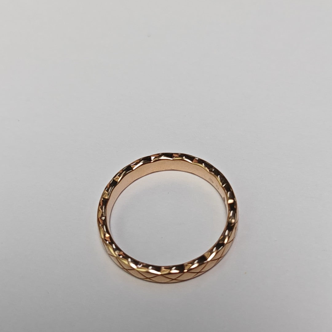 COCOCRUSH 18k Rose Gold Ring EU 53