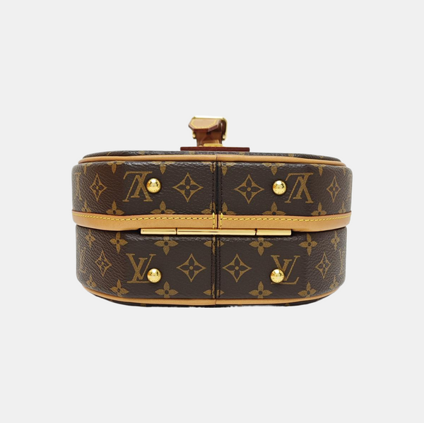 BOITE CHAPEAU PM Monogram Coated Canvas Brown