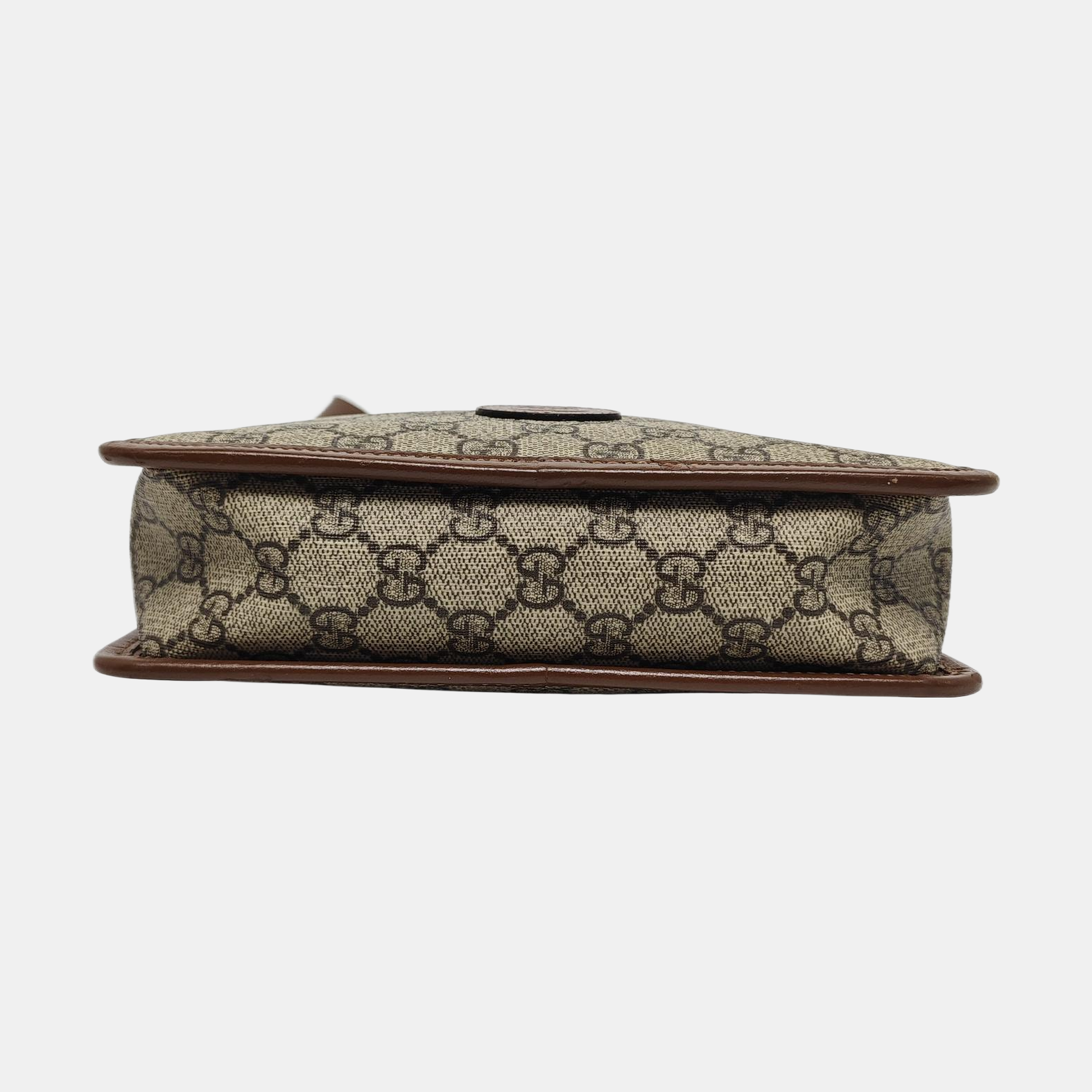 Bree Monogram Coated Canvas Beige