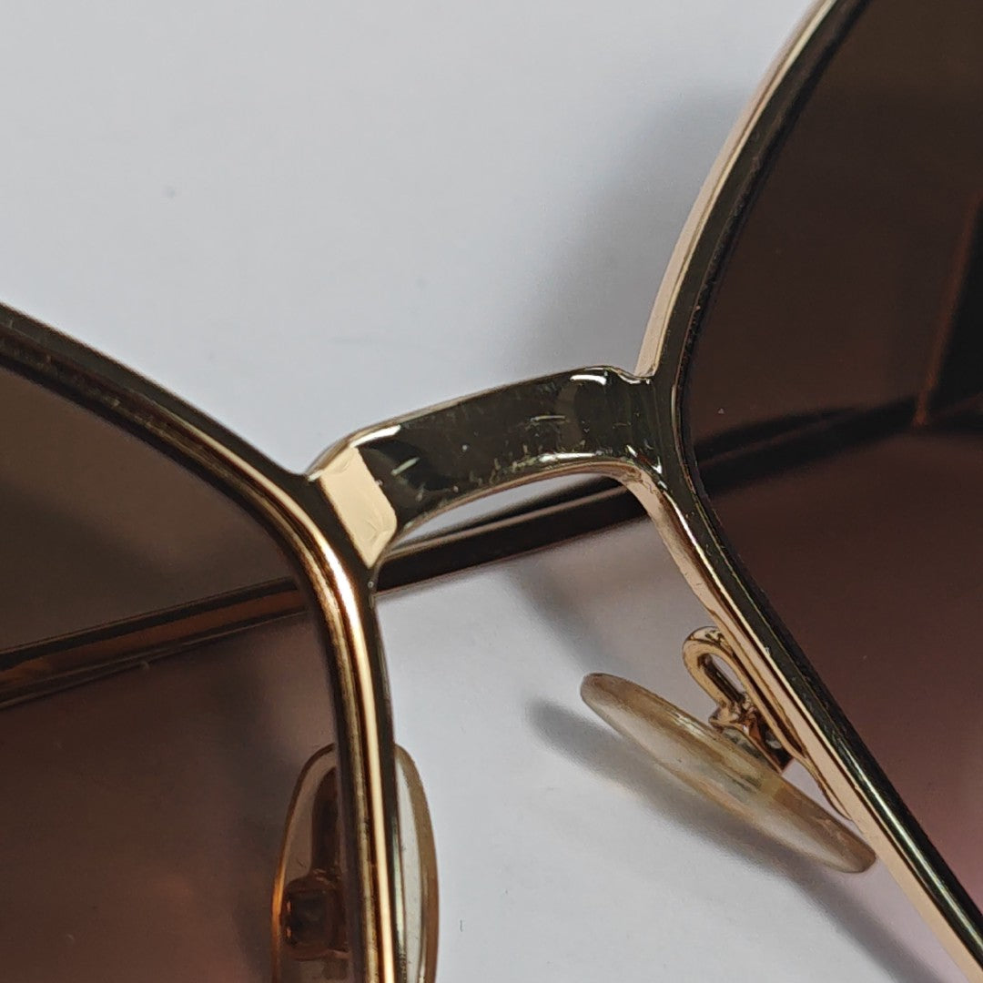 Metal Sunglasses Red